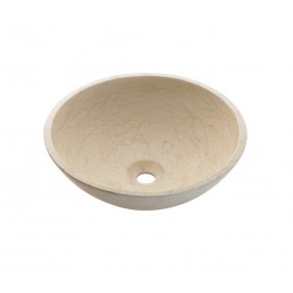 Lavabo en piedra Catania Beige 405x120mm