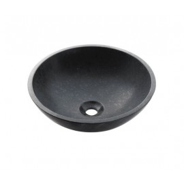 Lavabo en piedra Catania Negro 405x120 mm