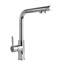 Grifo Monomando Fregadero Vertical Serie Osmosis Design Cromo (Kalla)